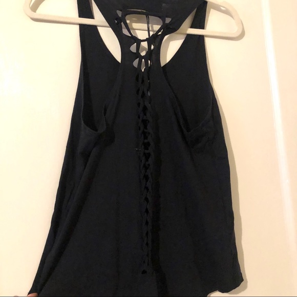Soulcycle: braid back skull tank. NWT - Picture 2 of 3
